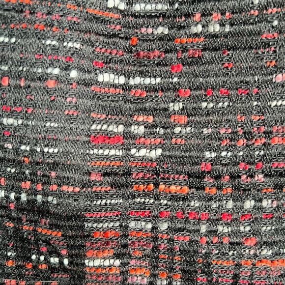 Loft sz 4 petite 4P Black & red tweed straight pencil business casual skirt B112 - Picture 2 of 5